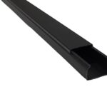 SP 25x16 Siyah Kablo Kanalı 2mt - Görsel 1