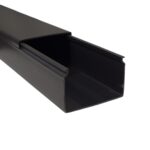 SP 60x40 Siyah Kablo Kanalı 2mt - Görsel 1