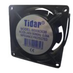 Tidar 80x80x38 Soğutucu Fan 220V AC - Görsel 1