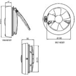 Aircol 150K Kapaklı Aspiratör - Görsel 3