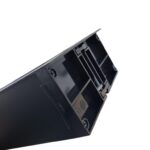 Ne-Ad 12 Modül Kapaklı Masa Üstü Priz Kutusu 134x228mm Siyah EM0290 - Görsel 3