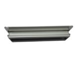 Ne-Ad 25cm Kablo Çıkış Kapağı Tek Fırçalı Eloksal 3855-01 - Görsel 2