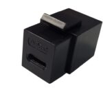 Ne-Ad Type-C USB Konnektör Dişi Giriş Çıkışlı Siyah  2195-S - Görsel 1