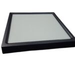 NisaLuce 24W Sıva Üstü Kare Led Panel Siyah 3000K - Görsel 1